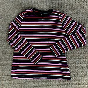 Colorful long sleeve t shirt